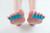 DR. JK- ToePal Gel Toe Separator, 2 Pairs, Toe Spacers, Toe Straightener, Hammer Toe Straightener, Toe Spreader, Toe Stretcher, Toe Corrector for Women and Men, Bunion Corrector, Mother's Day Gift