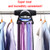 Primode Motorized Tie Rack Closet Organizer with LED Lights Includes J Hooks for Wired Shelving Stores Up to 72 Ties & 8 Belts Operates with Batteries
