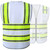 JKSafety 9 Pockets High Visibility Zipper Front Safety Vest | White with Dual Tone High Reflective Strips | Meets ANSI/ISEA Standards (901-White, XX-Large) JKSafety 9 Pockets High Visibility Zipper Front Safety Vest | White with Dual Tone High Reflective Strips | Meets ANSI/ISEA Standards (901-White, XX-Large)