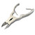 PRECISE CANADA: Double Action Nail NIPPERS 6" CONCAVE JAW Stainless Steel