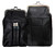 2pc Set Soft Leather Cigarette Case 100s+120s - Black