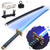 RENGENG Light Up Muichiro Sword, 40 Inches Rechargeable Plastic Anime Replica with Belt & Stand, Original Texture Anime Sword RENGENG Light Up Muichiro Sword, 40 Inches Rechargeable Plastic Anime Replica with Belt & Stand, Original Texture Anime Sword