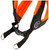 TRE PONTI Easy Fit Mesh Fix Neon Dog Harness, Size 2.5, Orange