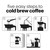 COFFEE BEAR – Cold Brew Coffee Maker and Iced Tea Brewer, Large 1.3L (44oz) Borosilicate Glass Pitcher with Reusable Mesh Filter, Easy to Clean, Dishwasher Safe