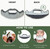 Mustaches Self Adhesive, Novelty, Short Boxed Fake Beard, False Facial Hair, Costume Accessory for Adults, Gray with White Color