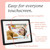 Skylight Frame – WiFi Digital Picture Frame Customer Support, Touch Screen Digital Photo Frame with Easy Setup, Photo Gifts for Parents and Grandparents - 10 Inch Black