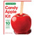 Concord Foods Candy Apple Kit – Classic Red Apples for Family Treats, Carnivals, Fairs, and Fundraisers – Includes Candy Apple Mix and 10 Sticks – Easy, Fun, and Delicious – 5 oz Box