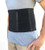Alpha Medical Abdominal Binder Support Wrap/Surgical Binder/Hernia Support/Abdominal Hernia Reduction Device (Standard Length; Black; 10" High)