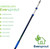 EVERSPROUT Pro Pole, 5-to-12 Foot Heavy Duty Extension Pole (3-Stage), Lightweight Anodized Aluminum, Telescoping Pole - Fits Standard ACME Threaded Adaptor for Cleaning, Squeegee, Bulb Change & More