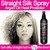 Straight Silk Spray with Moroccan Argan Oil Thermal Protector Spray | Hair Straightening & Detangler | Alcohol-Free | Heat Protectant up to 450°F | Flat-Iron | Blow-Dry | Unscented | MADE IN USA (6oz)