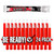 Windy City Novelties Be Ready - Red 6" Industrial 12 Hour Premium Emergency Safety Chemical Light Glow Sticks - 24 Pack