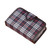 Easy Comforts 14 Day Pill Holder, Travel Case Medication Reminder Pill Box with Detachable Compartments, Plaid