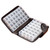 Easy Comforts 14 Day Pill Holder, Travel Case Medication Reminder Pill Box with Detachable Compartments, Plaid