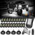 SHINIGHT 20 Pods White Rock Lights for Trucks/UTV/ATV - 36 LEDs 6500K Super Bright Waterproof Underglow Kit with Connectors&Switch&Extension Wires (20 Pods) SHINIGHT 20 Pods White Rock Lights for Trucks/UTV/ATV - 36 LEDs 6500K Super Bright Waterproof Underglow Kit with Connectors&Switch&Extension Wires (20 Pods)