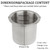 2Pcs Stainless Steel Drop-in Cup Drink Holder Silver Poker Table Drink Holder Cinema Sofa Drop-in Drink Cup Holder for Yacht Boats RV Cars and Trucks 2Pcs Stainless Steel Drop-in Cup Drink Holder Silver Poker Table Drink Holder Cinema Sofa Drop-in Drink Cup Holder for Yacht Boats RV Cars and Trucks