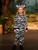 A&J DESIGN Kids Animal Pajamas Boys Zebra Costume Toddler Girls Zoo Pjs for Halloween Party 5T