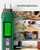 Wood Moisture Meter, TESMEN TWM-186 Portable Pen Moisture Meter, Pin-Type Humidity Tester with 2 Modes, 7 Calibration Scales for Wood, Firewood, Lumber, Bricks, Floors, Walls - Green