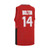Youth Basketball Jersey for Kids Wildcats High School Sports Shirt 14 Troy Bolton Jersey Red #14 X-Small
