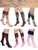 Twistover 6 Pairs Cowgirl Boot Socks Western Aztec Cowboy Knee High Sock for Women Western Outfits Accessories Christmas Gift(Cowgirl Pattern)
