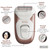 Wahl Smooth Confidence Ladies Waterproof Cordless Battery Shaver for Legs, Bikini Line, and Armpits - Model 7067
