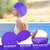 Purple Oversized Swimming Cap - English Long Bag, Extra Large Silicone Swimming Cap,Large Long Hair Swim Cap with Extra Room for Women Men