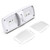 5 Pack Leisure LED RV LED Ceiling Double Dome Light Fixture with ON/OFF Switch Interior Lighting for Car/RV/Trailer/Camper/Boat DC 12V Natural White 4000-4500K 48X2835SMD (Natural White 4000-4500K, 5)