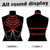 Women's Body Harness Bra Plus Size Hollow Punk Metal Chain Bra Gothic Christmas Carnival Halloween Dance Costume (Wine Red)