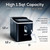 Igloo Automatic Ice Maker, Self- Cleaning, Countertop Size, 26 Pounds in 24 Hours, 9 Large or Small Ice Cubes in 7 Minutes, LED Control Panel, Scoop Included, Perfect for Water Bottles, Mixed Drinks