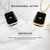 Long Distance Touch Necklaces Jewelry Set of 2, Remote Smart Connection Love Stars Necklace, People Around You Closer Than Ever, No Matter Where They Are/Send SOS SMS, Relationship Necklaces for