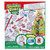 Shrinky Dinks Christmas Tree Kit, 50 Pre-Cut Shrinky Dinks Ornaments, Arts and Crafts, Kids Toys for Ages 5 Up by Just Play