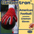 Seibertron Lineman 2.0 Padded Palm Football Receiver Gloves, Flexible TPR Impact Protection Back of Hand Glove Adult Sizes Red XL