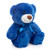 WENMOTDY Super Color Teddy Bear Stuffed Animals Plush Toy for Children Girlfriend Family Congratulations Baby Shower Birthday Royal Blue 14 inch