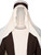Irtysh Mens Biblical Saint Joseph Costume Jesus Robe Sherherd Costume Staffs Headwrap Hat Waist Rope Set(Brown M)