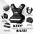Yes4All Adjustable Weighted Vest 11-20lbs with Reflective Strip, Large Weight Vest for Strength Training for Men & Women