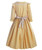 ReliBeauty Pioneer Girl Costume Colonial Prairie Dress Yellow 140