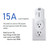 Remote Control Outlet 500ft~1000ft Ultra Long Range 15A Wireless Switch for Lights Heater Pump Vacuum (1 Remote)