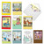NobleWorks - 10 Get Well Cards Funny - Assorted Cartoon Humor, Hilarious Feel Better Soon Greeting Cards, Boxed Set - Sick Jokes AC3684GWG-B1x10