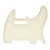 Dopro 5 Hole Vintage Tele Guitar Pickguard Scratch Plate fits USA/Mexican Fender Telecaster Aged White 3 Ply