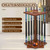 FESHIR 360 Degree Rotating Pool Stick Holder, Floor Stand Billiards Pool Cue Rack, Pool Cue Holder for 8 Cues Sticks Storage, Solid Wood Billiard Cue Racks for Billiards Accessories FESHIR 360 Degree Rotating Pool Stick Holder, Floor Stand Billiards Pool Cue Rack, Pool Cue Holder for 8 Cues Sticks Storage, Solid Wood Billiard Cue Racks for Billiards Accessories