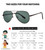NULOOQ Extra Small Aviator Polarized Sunglasses for Small Face Women Men Juniors and Kids 52mm (Gunmetal/G15)