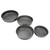 ALLUFLON Tradizione Italia Cake Pan, Aluminium, Black, 28 cm