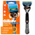 Gillette ProGlide Power Razor for Men, 1 Gillette Power Razor Handle + 1 Blade Refill