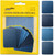 ZEFFFKA Denim Iron-on Patches Inside & Outside Strongest Glue 100% Cotton Black and White Repair Decorating Kit 12 Pieces Shades of Blue Size 3" by 4-1/4" (7.5 cm x 10.5 cm)
