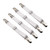 Outman 4 Pcs Multifuction Adjustable Elastic Stocking Clip Garter Suspender (4pcs white)