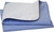100% Cotton Big Size Washable Bed Pad / XXL Incontinence Underpad - 36 X 72 - Mattress Protector - Blue