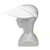 PRO.FASHION Women's Summer Sun UV Protection Visor Wide Brim Clip on Adjustable Stylish Beach Pool Golf Cap Hat (White)