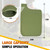 Zipcase Leaf Blower Vacuum Zippered Bottom Dump Bag for for Ultra Blower Rake & Vacuum Leaf Blowers