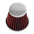 Evermotor 38mm 39mm 40mm Universal Double Layer Steel Air Filter Carburetor Cleaner for Motorcycle Scooter ATV Moped Red