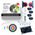 Shooting Target Kit, Zip Range, Zip Targets, Paper Targets, Pistol Practice, Air Rifles, Airsoft, Paintball, Slingshot, 12 x 18 inch Silhouette Splatter Target, Clay, 100ft Paracord Shooting Target Kit, Zip Range, Zip Targets, Paper Targets, Pistol Practice, Air Rifles, Airsoft, Paintball, Slingshot, 12 x 18 inch Silhouette Splatter Target, Clay, 100ft Paracord