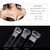 SUREMATE Invisible Clear Bra Strap Non-Slip Adjustable Bra Strap Soft 2 Pair Transparent Shoulder Strap (12mm, Clear) …